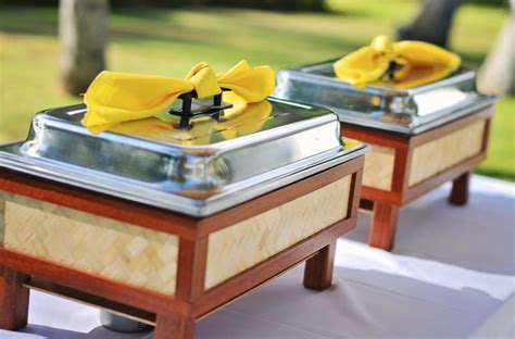 Wooden chafers | Catering display, Catering buffet, Catering supplies