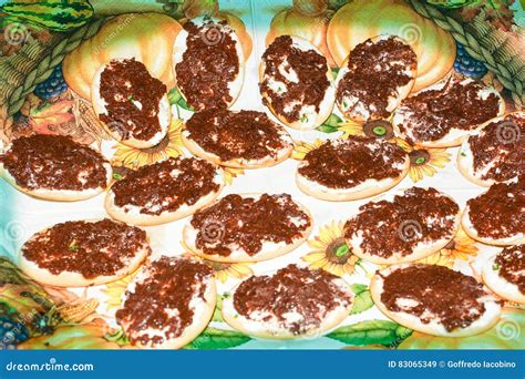 Finger Food Italian Cuisine Stock Image - Image of canapes, hours: 83065349