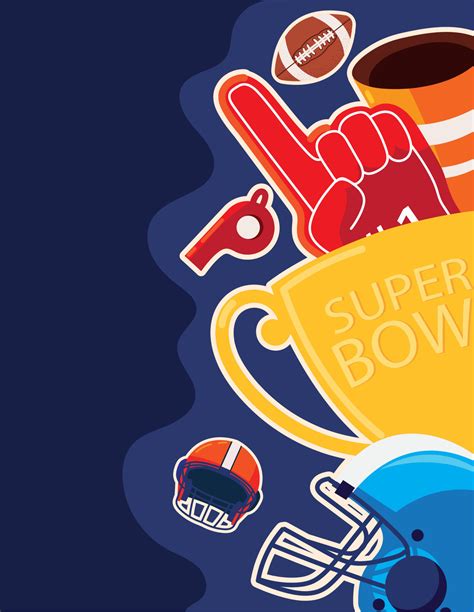 american football super bowl banner 11126201 Vector Art at Vecteezy