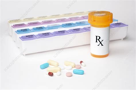 Medication dispenser - Stock Image - F035/8330 - Science Photo Library