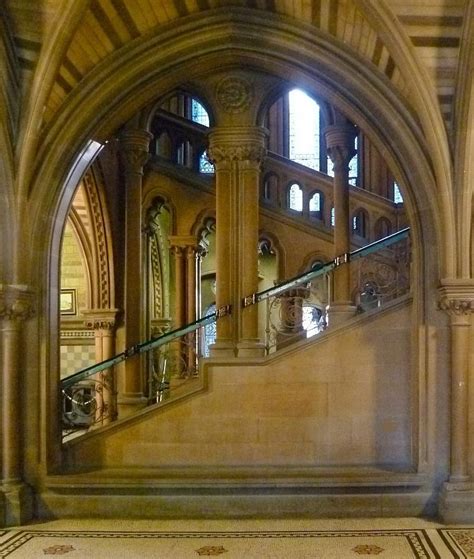 Interior of Manchester Town Hall, by Alfred Waterhouse: A Gallery