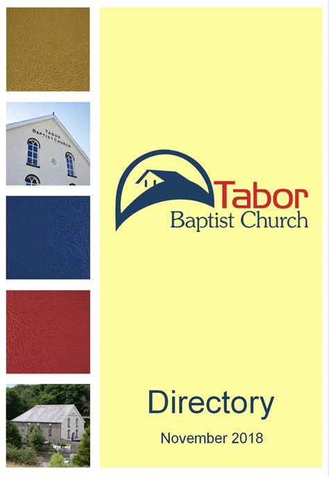 Church Directory | Tabor Baptist Church