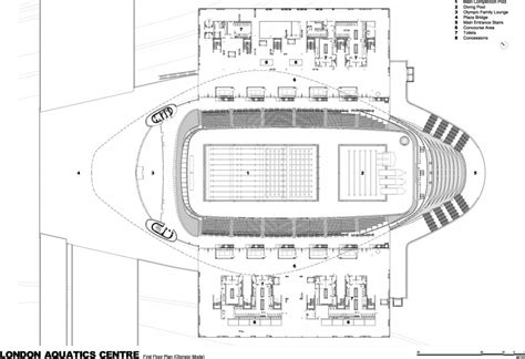 London 2012; Aquatics Centre diagrams and drawings – Architecture of the Games