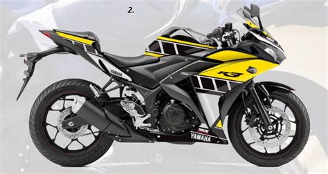 YamahaGenuineParts.com: YZF-R3 Decal Sticker Kit