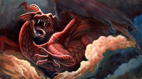 Red Dragon by hibbary on DeviantArt