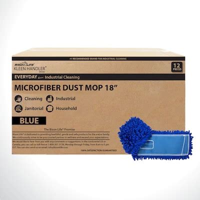 18 Inch, Blue Washable Commercial Dust Mop Mop Refills & Replacement Heads at Lowes.com