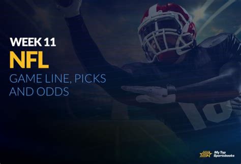 NFL Week 11 Odds: Game Lines, Picks and Predictions