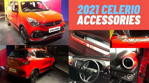 2021 Maruti Celerio Accessories List Explained: Chrome Garnishes, Seat ...