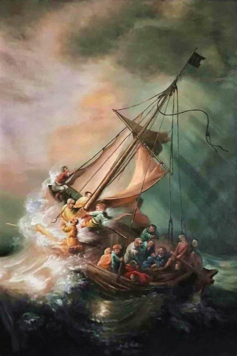 The Storm on the Sea of Galilee - Rembrandt