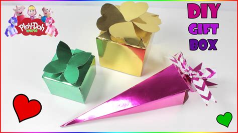 How To Make Gift Boxes Out Of Card - Have The Perfect Gifts For Your ...