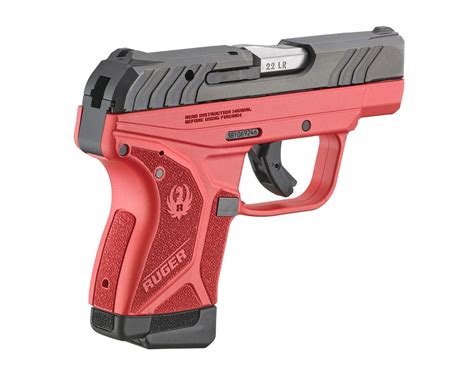 Ruger LCP II 22 LR - Red Titanium - 10 Round - Dance's Sporting Goods