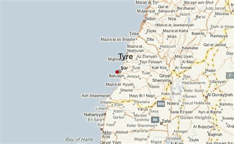 Tyre Location Guide