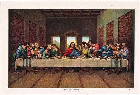 The Last Supper a printable file for crafting and home decor | Etsy