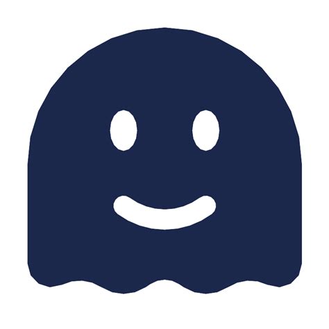 Ghost Smile Vector SVG Icon - SVG Repo