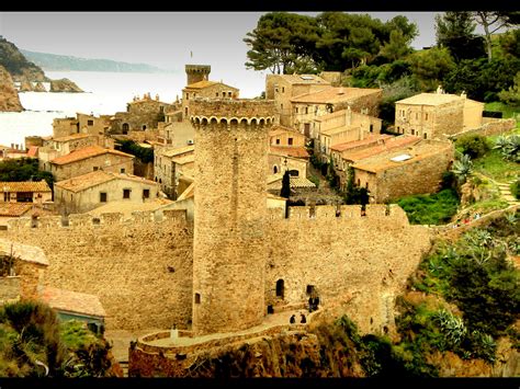 en Tossa de Mar (Spain) | Mansions, Castle, Around the worlds