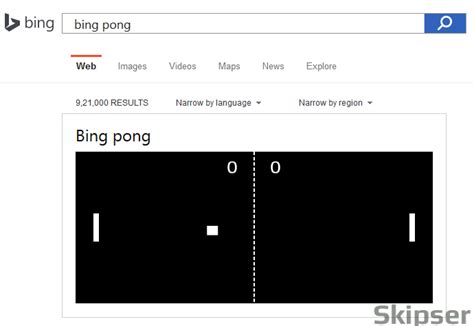 Pong - Bings New Easter Egg Game