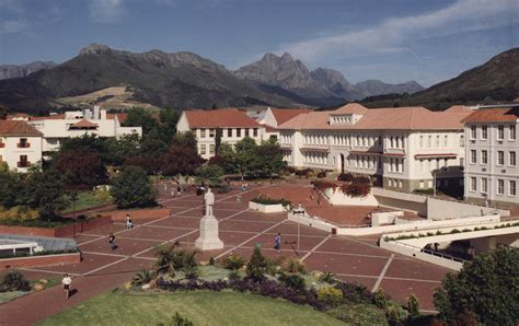 Stellenbosch, South Africa, University Campus overview