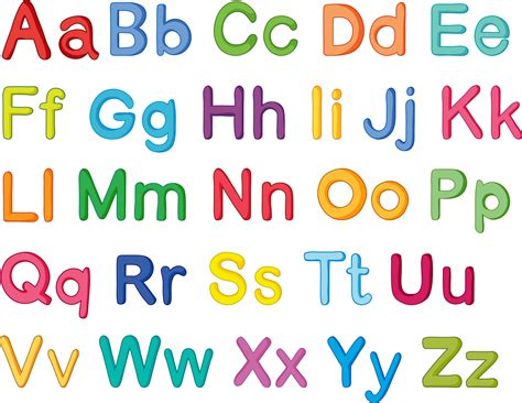Large Alphabet Letters