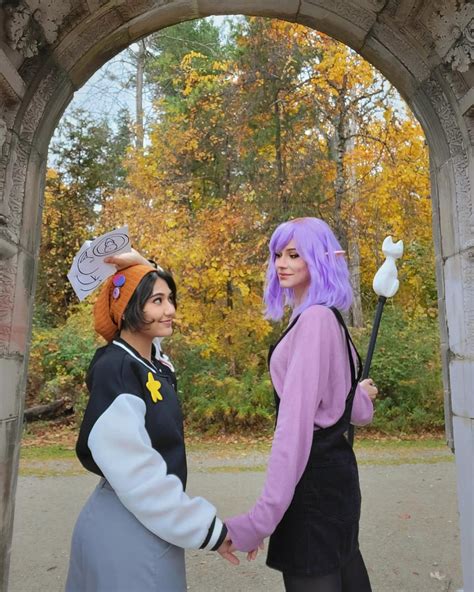 Lumity cosplay by tyscosplays (Luz) and pearythecatapus (Amity) : r/cosplay