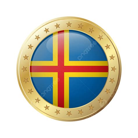 Aland Islands Flag, Aland Islands, Flag, Aland PNG and Vector with Transparent Background for ...