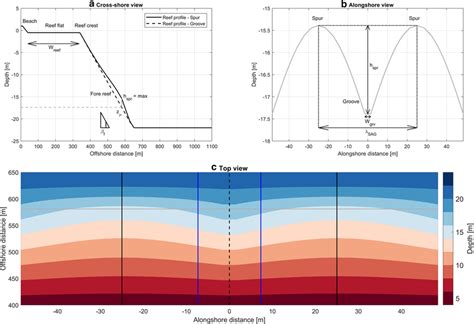 Schematic views of spur-and-groove morphology as represented in the... | Download Scientific Diagram