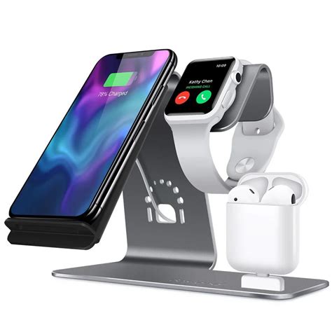 Aliexpress.com : Buy Universal Qi wireless phone charger charging dock stand for iPhone X/8 ...