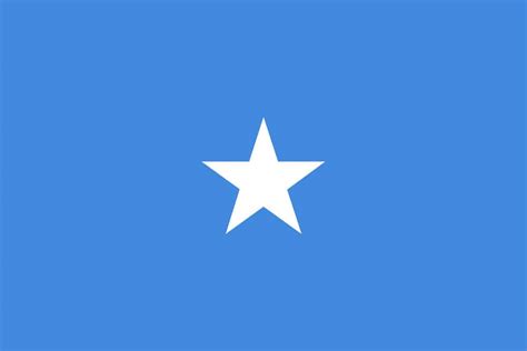 Which Country Has a Light Blue Flag With One White Star in the Middle ...