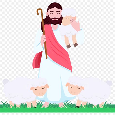 Jesus Is The Good Shepherd Clipart