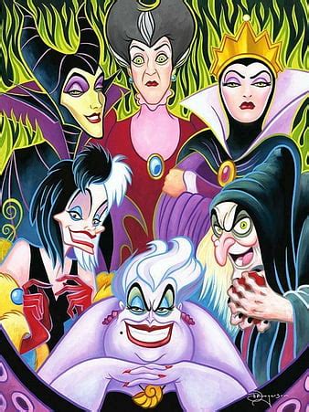 Disney Villains Wallpaper