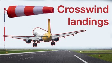 How to do a CROSSWIND LANDING in a Boeing 737NG | Doovi