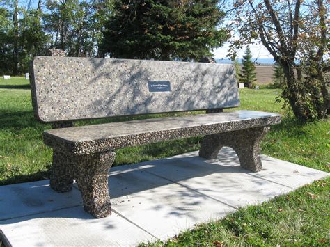 Urban Commando Memorial bench | Memorial benches, Concrete bench, Bench