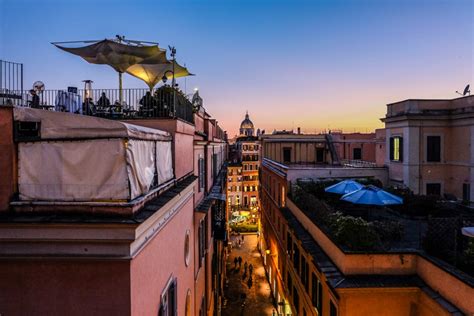 Sunset at the Spanish Steps - An American in Rome