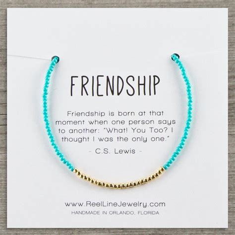 Modern FRIENDSHIP Bracelet. Best Friend Gift Best Friend | Etsy