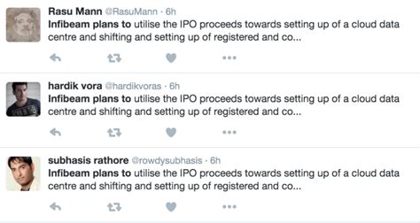 Twitter Users Being Paid To Show Enthusiasm For Infibeam IPO, Reports ...