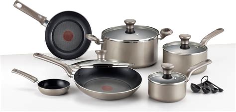 Amazon : Nonstick Thermo-Spot Dishwasher Safe Oven Safe Cookware Set ...