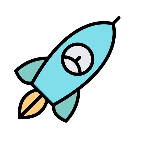 Vector Rocket Icon 425043 Vector Art at Vecteezy