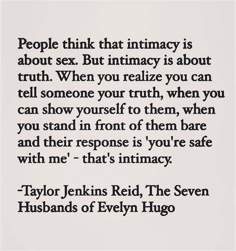 quotes intimacy love truth taylor jenkins reid, the seven husbands of ...