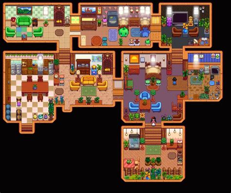 stardew valley house | Stardew valley, Stardew valley layout, Stardew farms