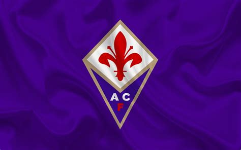 Download wallpapers Fiorentina, Football club, emblem, logo, Italy ...