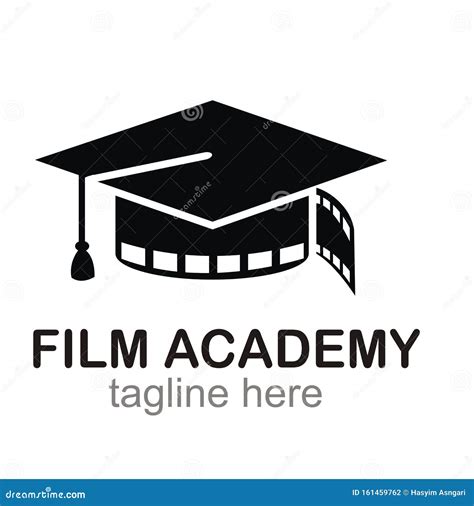 Film Academy Logo Design Concept Stock Vector - Illustration of logo, academic: 161459762