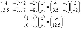 Solving Simultaneous Equations Using Matrices (video lessons, examples ...