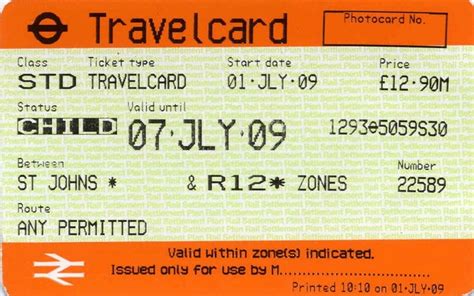 London - Weekly travelcard | Child weekly travelcard for zon… | Flickr