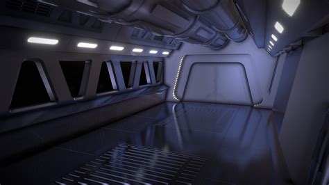 Imperial Ship Corridor - 3D model by tin-can [b2fb87a] - Sketchfab