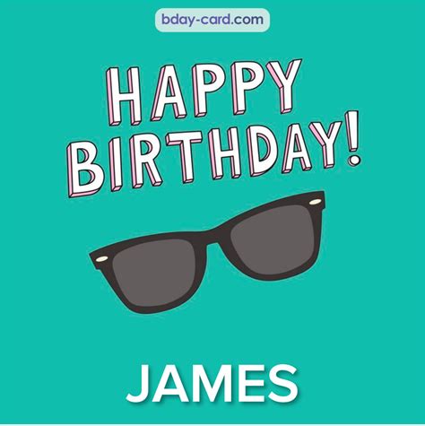 Birthday images for James 💐 — Free happy bday pictures and photos | BDay-card.com