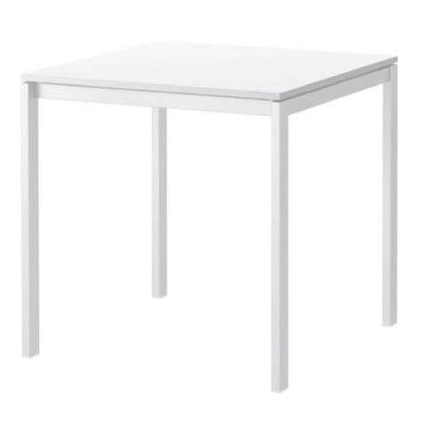 Ikea White Square Dining Table - AptDeco