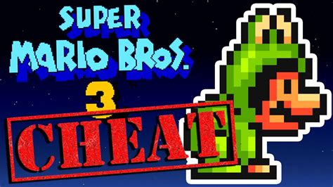 SUPER MARIO BROS. 3 - LES CHEATS CODES [SPACE CHEAT] - YouTube