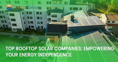 Top Rooftop Solar Companies: Empowering Your Energy Independence | Medium