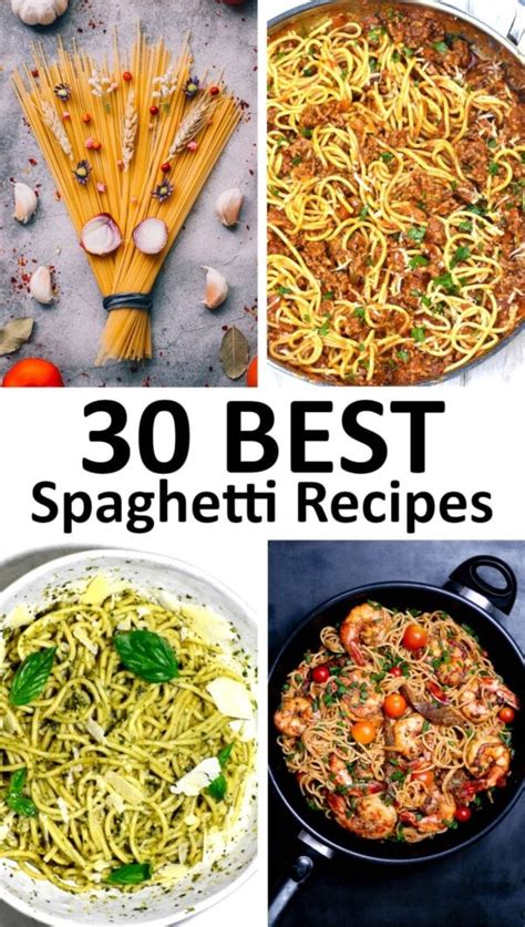 The 30 BEST Spaghetti Recipes - GypsyPlate