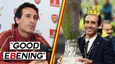 Unai Emery: From Elite Cup Specialist, to a Meme & Back Again - YouTube