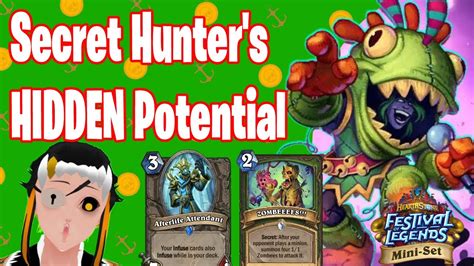 How Is NO ONE playing this AMAZING Deck?!? | Infuse Secret Hunter | Hearthstone Hunter Deck ...